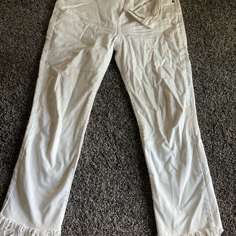 White jeans